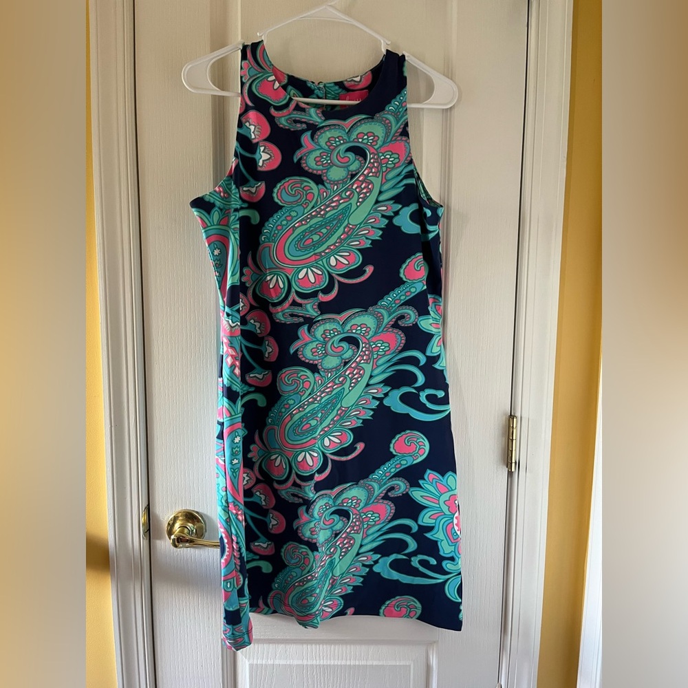 Britt Paisley Print Sleeveless Dress